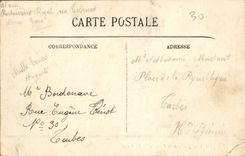 CPA Nimes Jardin de la Fontaine La Source 