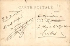 CPA Nimes Jardins de la Fontaine La Source 