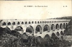 CPA Nimes Le Pont du Gard 