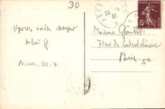 CPA Nimes Les Arenes Vue exterieure cote Ouest 