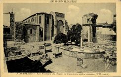 CPA Le Gard illustre St Gilles Les Vestiges du choeur de l'ancienne eglise romane 