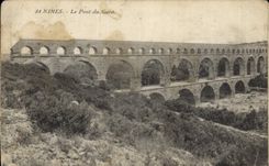 CPA Nimes Le Pont du Gard 