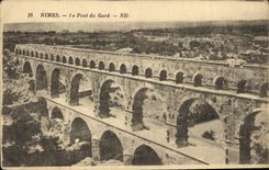CPA Nimes Le Pont du Gard 