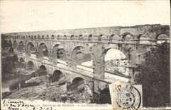 CPA Environs de Nimes Le Pont du Gard 