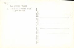 CPA La Douce France Environs de Nimes Gard Le pont du Gard 