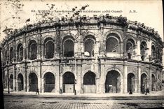CPA Nimes Les Arenes cote Ouest 