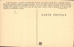 CPA Le Pont du Gard Perspective de la Vallee du Gardo et du coteau de la Balazauriere 