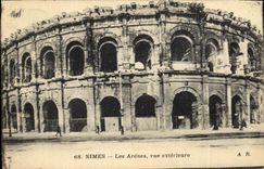 CPA Nimes Les Arenes vue exterieure 
