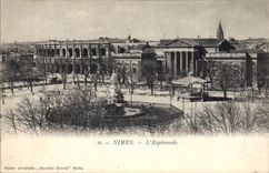 CPA Nimes l'Esplanade 