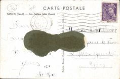 CPA Nimes Gard Les Arenes cote Ouest 