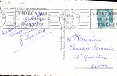 CPA Nimes Gard Les Arenes Romaines 