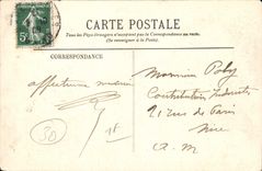 CPA Nimes Intereiur des Arenes Galerie du 1er etage 