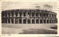 CPA Nimes Les Arenes cote sud 