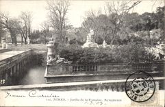 CPA Nimes Jardin de la Fontaine Nympheum 