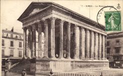 CPA Nimes la Maison Carree 