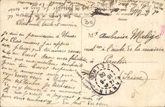 CPA Nimes Escaliers de la Fontaine 