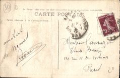 CPA Nimes Jardin de la Fontaine interieur de la Grotte 