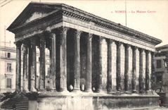 CPA Nimes la Maison Carree 