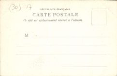 CPA Nimes Canal de la Fontaine 