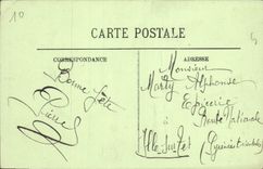 CPA Nimes Monument d'Alphonse Daudet 