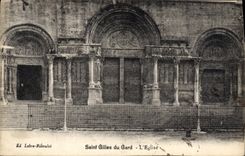 CPA Saint Gilles du Gard l'Eglise 