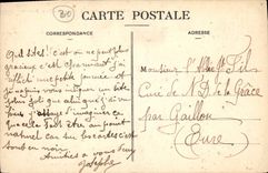 CPA Nimes Jardins de la Fontaine Bains Romains 