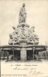 CPA Nimes Fontaine Pradier 