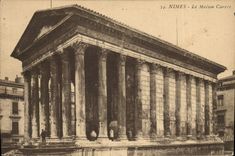 CPA Nimes La Maison Carree 