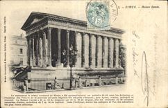 CPA Nimes Maison Carree 