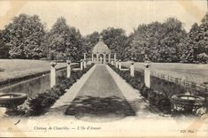 CPA Chateau de Chantilly l'Ile d'Amour 