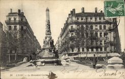CPA Lyon le Monument Carnot 