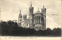 CPA Lyon Notre Dame de Fourviere l'Abside 