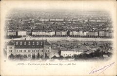 CPA Lyon vue generale prise du Restaurant Gay 