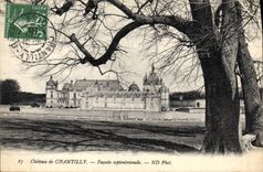 CPA Chateau de Chantilly Facade septentrionale 
