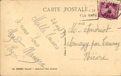 CPA Nimes Gard Interieur des Arenes 