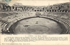CPA Nimes les Arenes interieur 