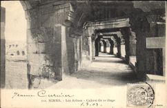 CPA Nimes Les Arenes Galerie du 1er etage 