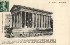 CPA Nimes Maison Carree 