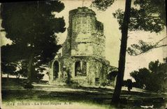 CPA Nimes la tour Magne 