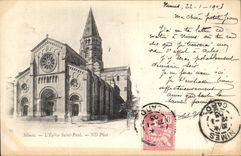 CPA Nimes l'Eglise Saint Paul 