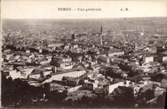 CPA Nimes Vue generale 