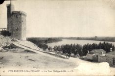CPA Villeneuve les Avignon La Tour Philippe le Bel 