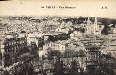 CPA Nimes Vue generale 