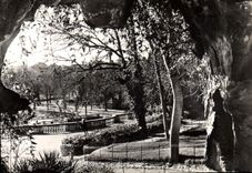 CPA Nimes Gard Les Jardins de la Fontaine 