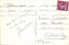 CPA Lourdes La Basilique vue du Chateau Fort 