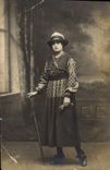 CARTE PHOTO Femme Tully