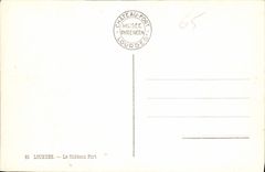 CPA Lourdes Le Chateau Fort 