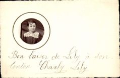 CARTE PHOTO Enfant