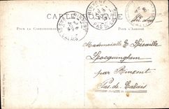 CARTE PHOTO Allemans du Drapt Femme