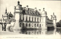 CPA Chateau de Chantilly La Facade Nord Est 